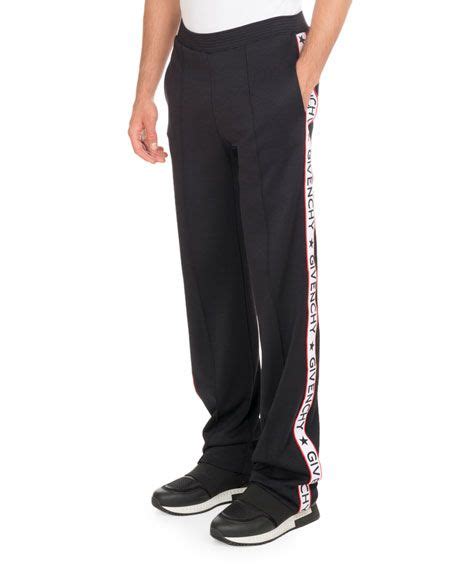 givenchy track pants fake|Givenchy solid jogger trouser.